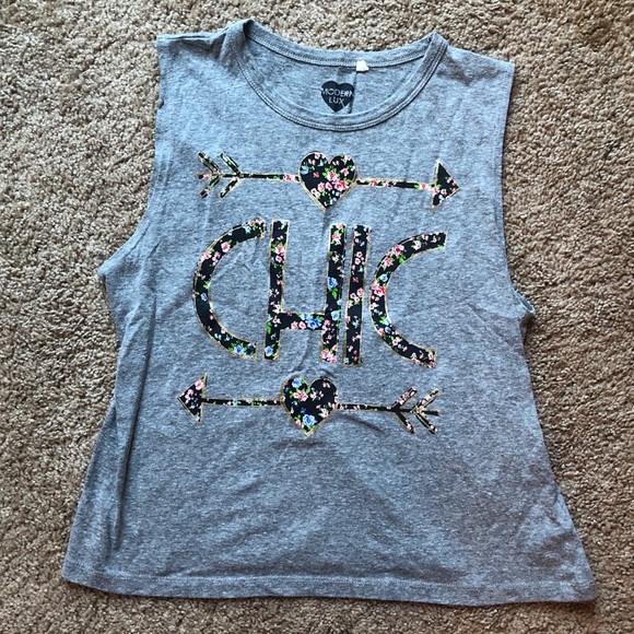 Modern Lux Tops - SALE Modern Lux Chic Cutoff Tank Top